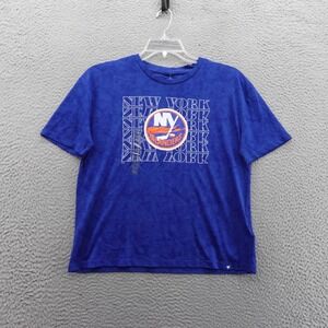 New York Islanders NHL Fanatics TShirt Womens Medium Short‎ Sleeve Blue